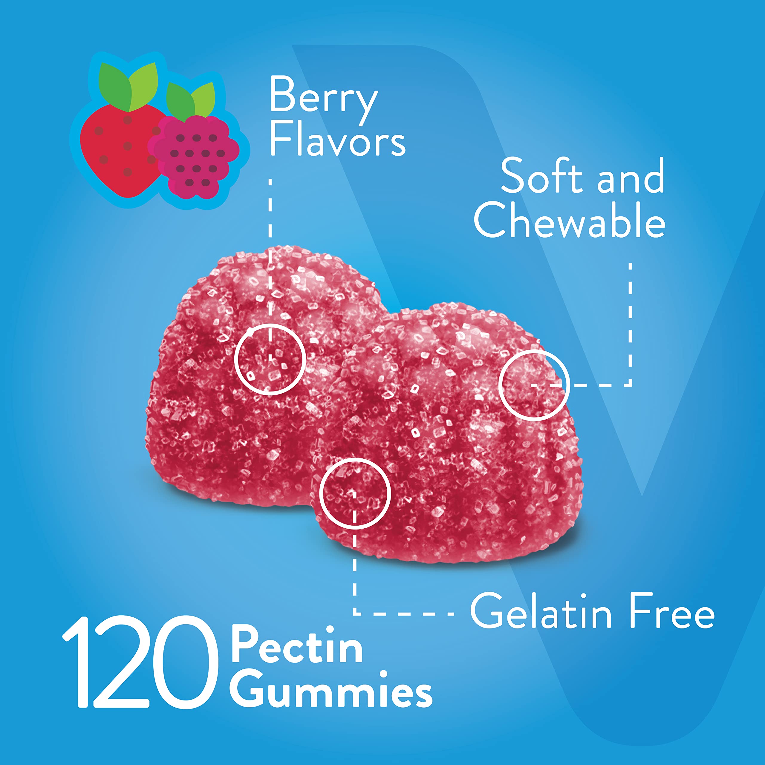 Viteey Vitamin D3 Gummies 250mcg gummies close-up