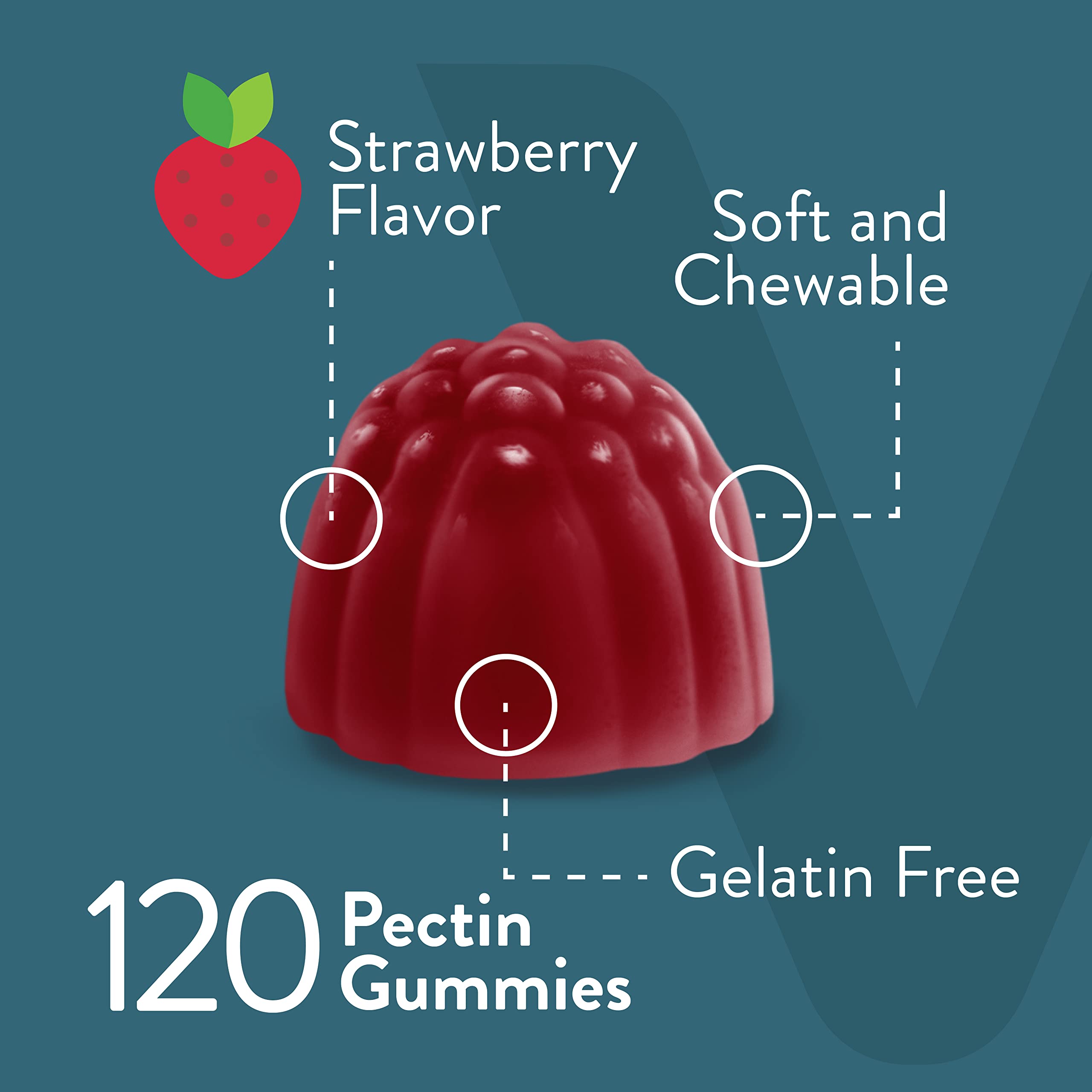 Viteey Vitamin D3 & K2 Gummies showing gummy texture