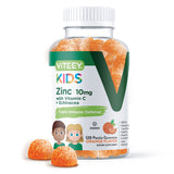 Viteey Zinc Gummies 120 count front view packaging