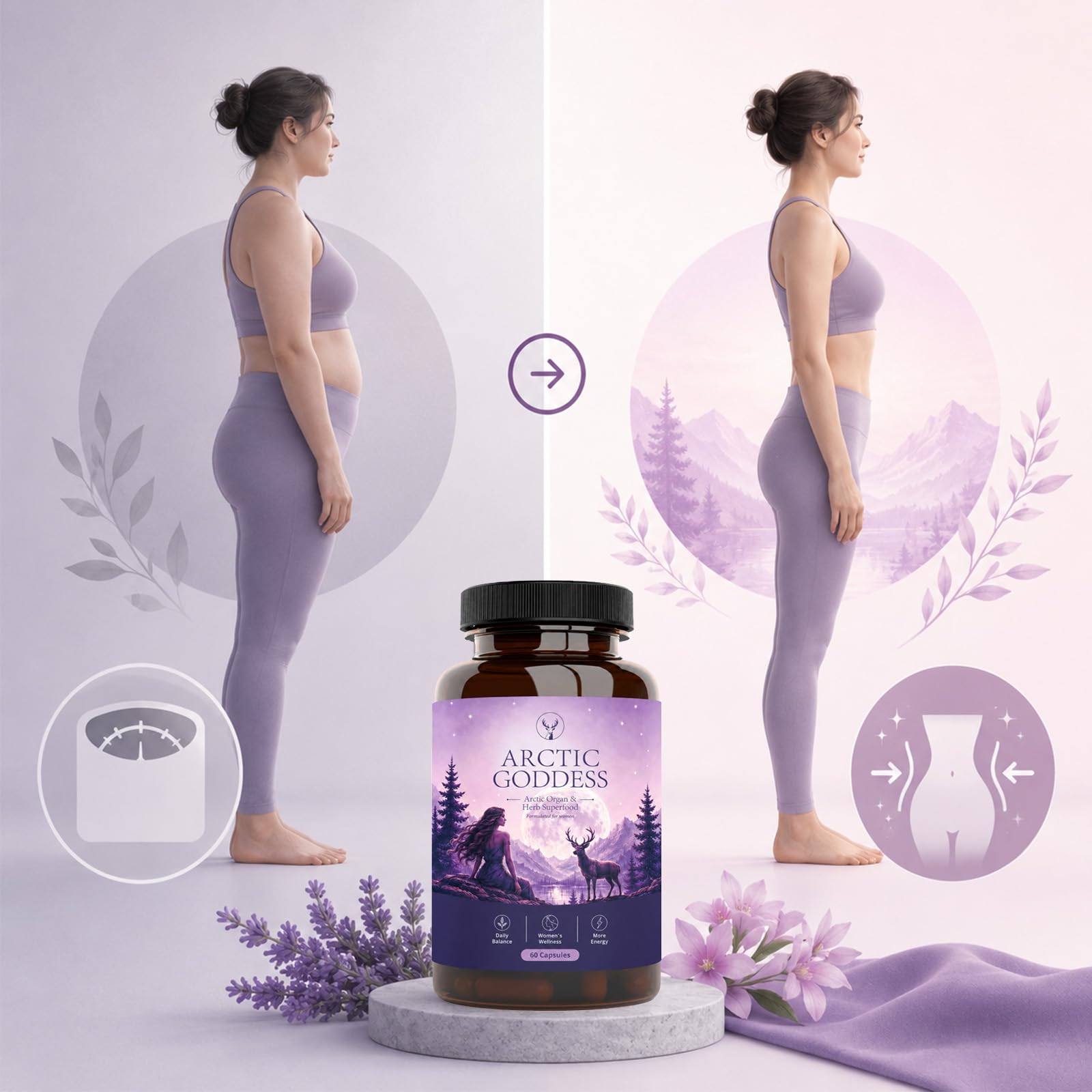 VITERA LION'S Arctic Goddess Reindeer Supplement ingredients list