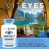 Viteyes AREDS 2 Advanced Eye Supplement capsules close-up