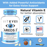 Viteyes AREDS 2 Advanced Eye Supplement capsules in hand