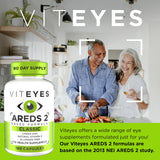 Viteyes Classic AREDS 2 Eye Health Supplement bottle with label