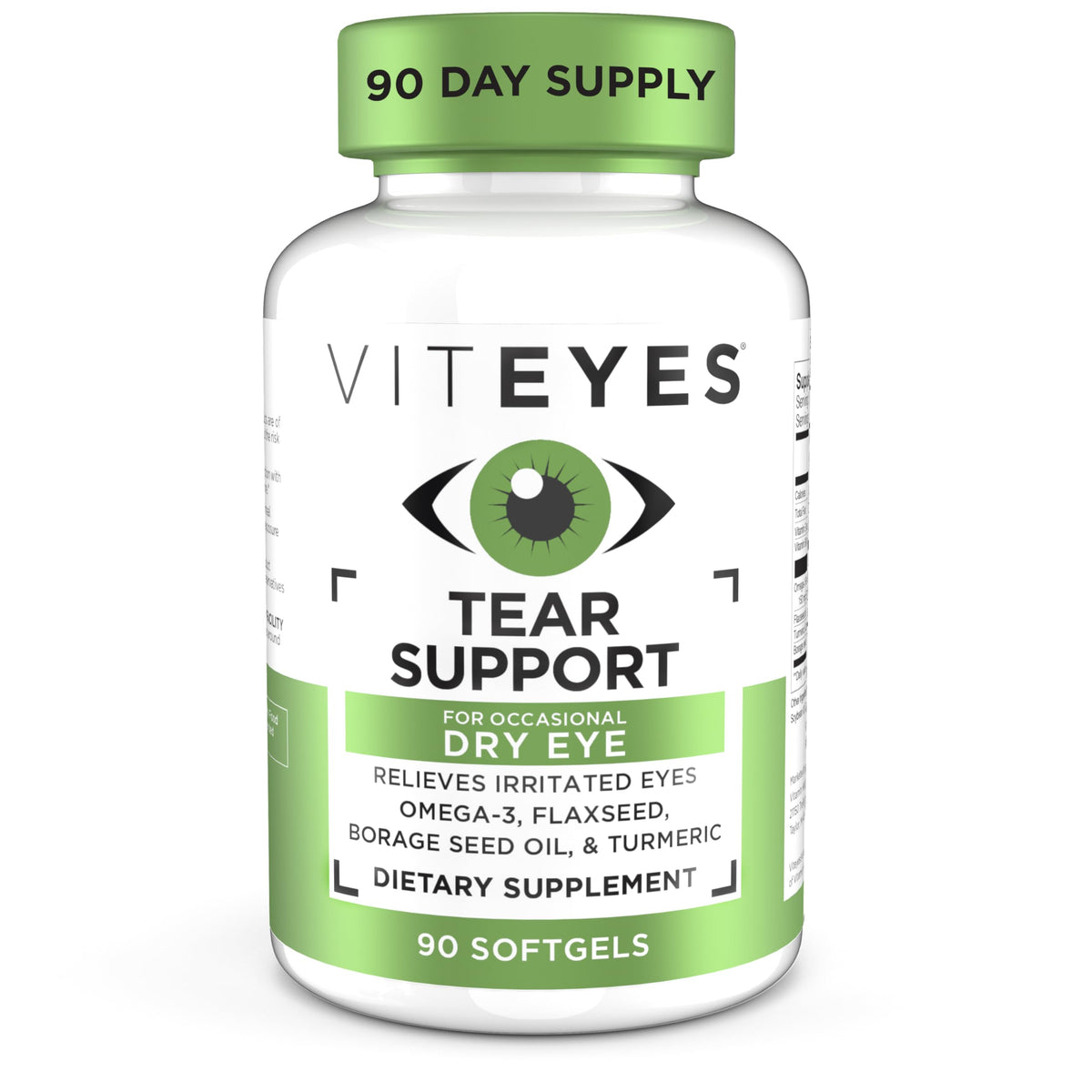 Viteyes Tear Support Omega 3-6-9 Softgels bottle front view