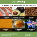 Viteyes Tear Support Omega 3-6-9 Softgels softgel close-up