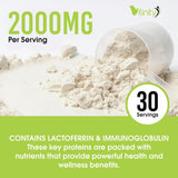 VITINITY Bovine Colostrum Powder with measuring scoop