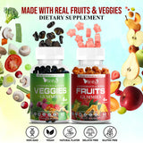 VITINITY Superfood Blend Gummies on a wooden table