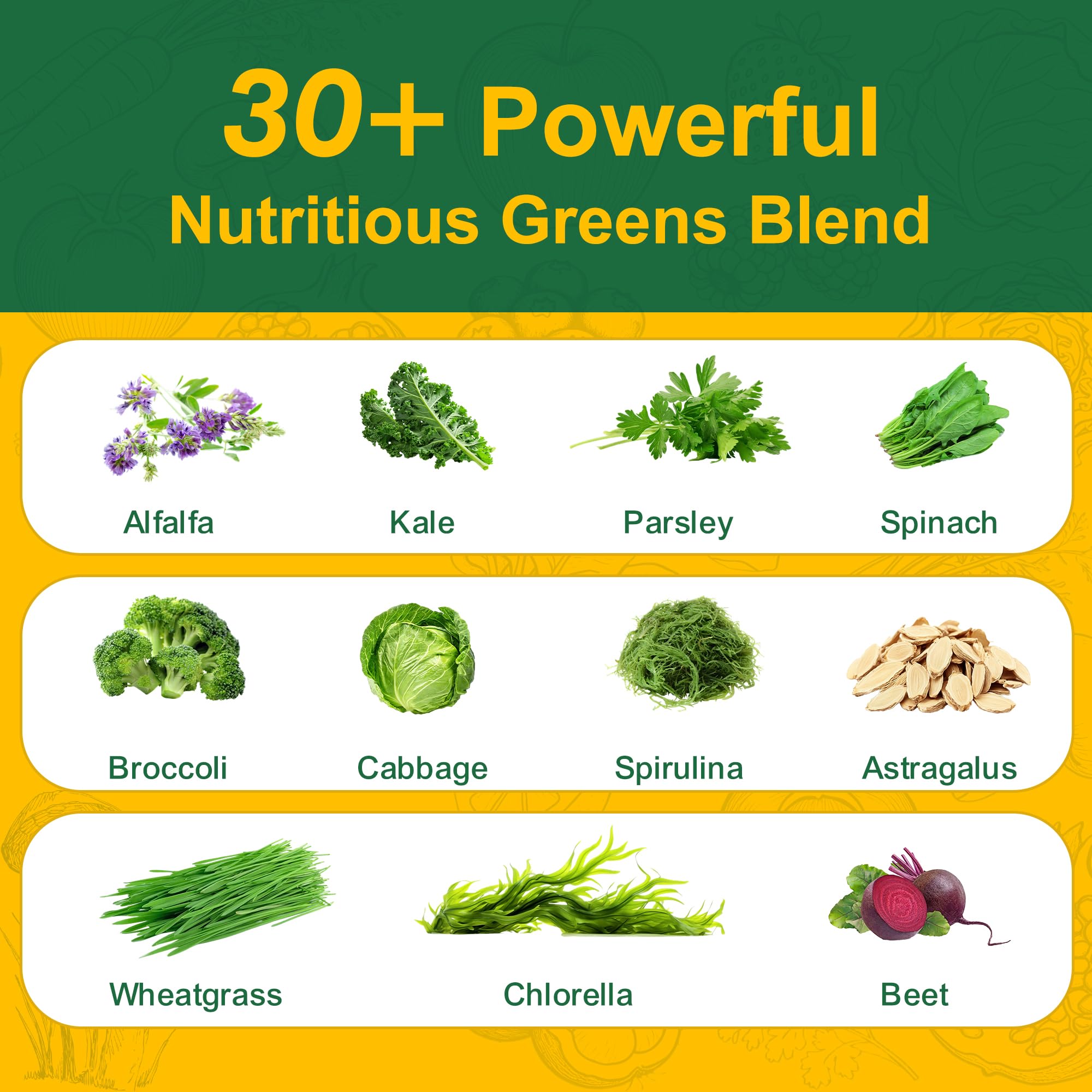 Vitrcestrs Spirulina Gummies nutritional information on packaging
