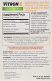 Vitron-C Iron Supplement 65mg capsule close-up