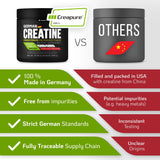 VITRUALS Creapure Creatine 358g packaging