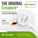 VITRUALS Creapure Creatine 358g side view