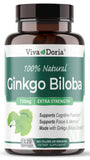 Viva Doria Ginkgo Biloba Extract 720mg capsule bottle front view