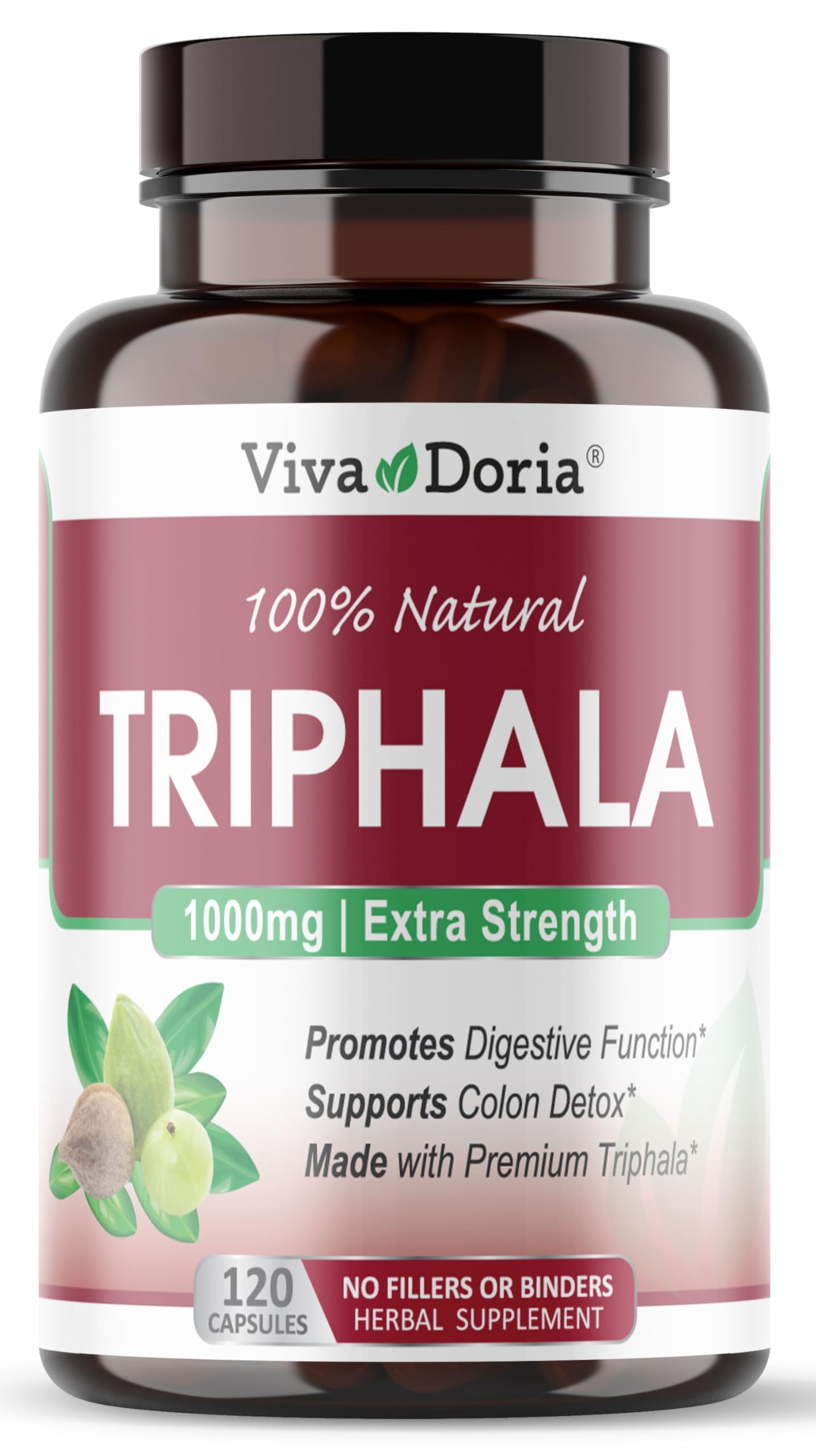 Viva Doria Triphala Supplement 113g front view of packaging