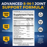 Viva Naturals Joint Support Glucosamine 1500mg capsules packaging