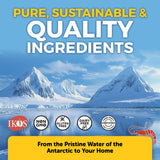 Viva Naturals Krill Oil 1250mg supplement facts label