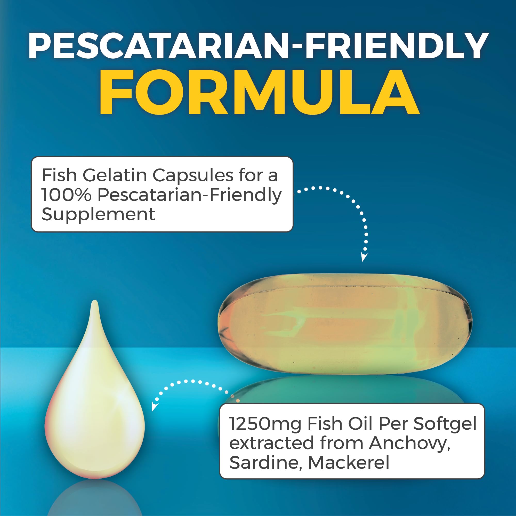 Viva Naturals Omega-3 Fish Oil packaging details