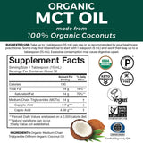 Viva Naturals Organic MCT Oil 959g bottle with coconut background