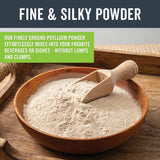 Viva Naturals Psyllium Husk Powder mixed in smoothie