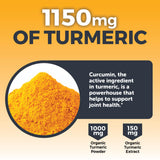Viva Naturals Turmeric and Ginger Supplement ingredients list