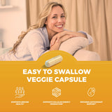 Viva Naturals Vitamin C + Zinc Sulfate capsules with measuring spoon