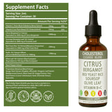 VivaMelhor Red Yeast Rice Citrus Bergamot Drops packaging details