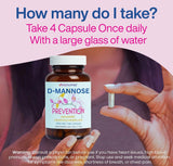 VIVANUTRA Cranberry D-Mannose Capsules 120 Count in a lifestyle setting
