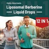 Vivaravida Berberine Drops 3000mg packaging dimensions