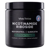 VivaThrive NAD+ Complex Resveratrol Supplement bottle front view