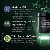 VivaThrive NAD+ Complex Resveratrol Supplement nutritional information
