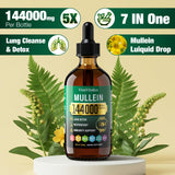 VivaVitalize Mullein Drops 120ml bottle with dropper