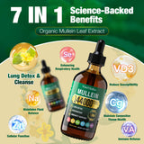 VivaVitalize Mullein Drops label close-up