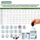 vivchews Nighttime Sleep Gummies lifestyle scene