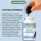 vivchews Nighttime Sleep Gummies nutritional information