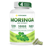 vivcmin Moringa Capsules bottle front view