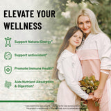 vivcmin Moringa Capsules side view with dosage details