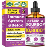 vivcmin Soursop Drops 30ml bottle front view