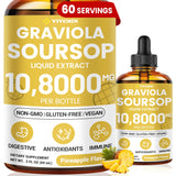 vivcmin Soursop Drops front view with label