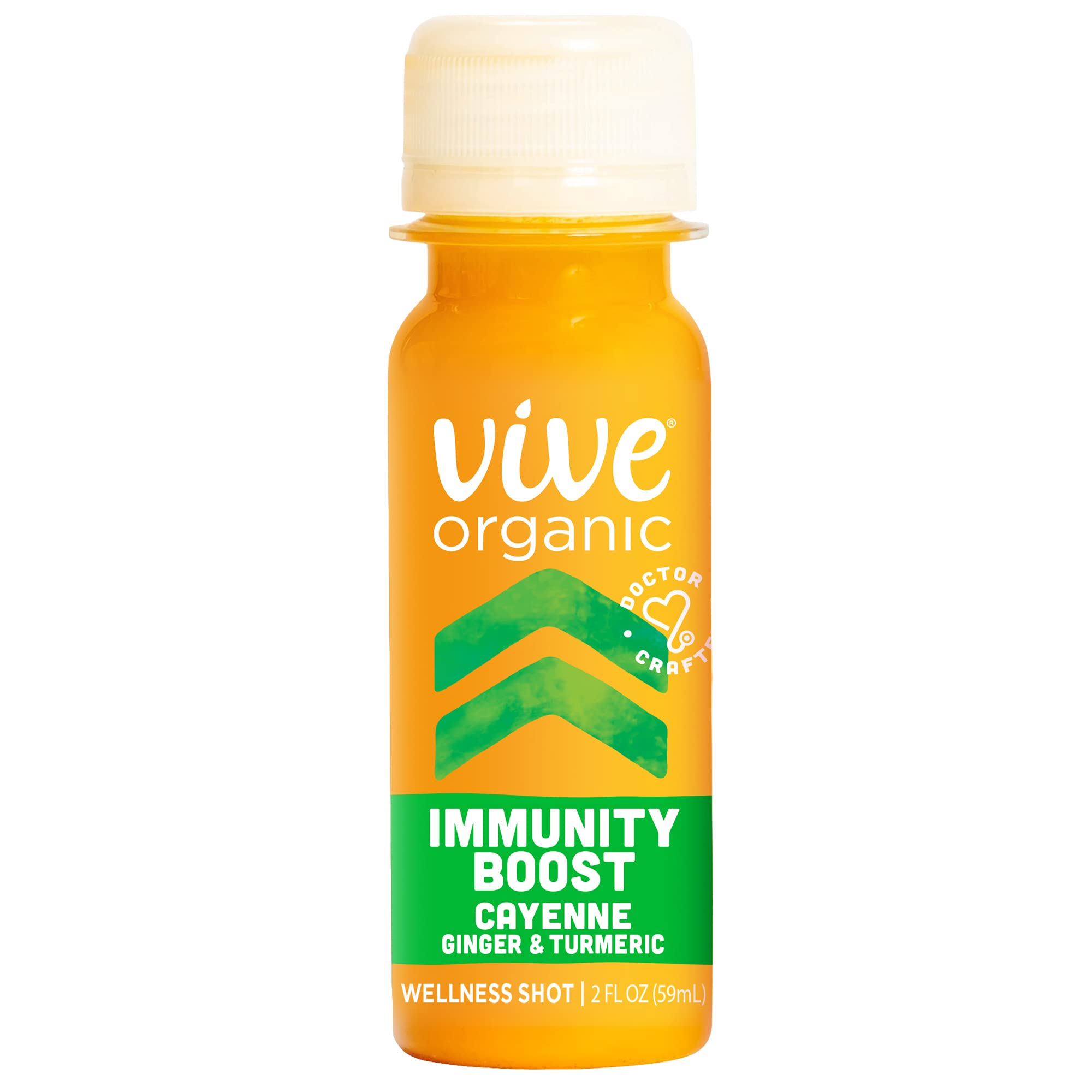 Vive Organic Cayenne Shot 454g with fresh ginger and turmeric