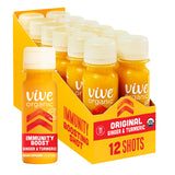 Vive Organic Fresh Pressed daily wellness Shots packaging front view