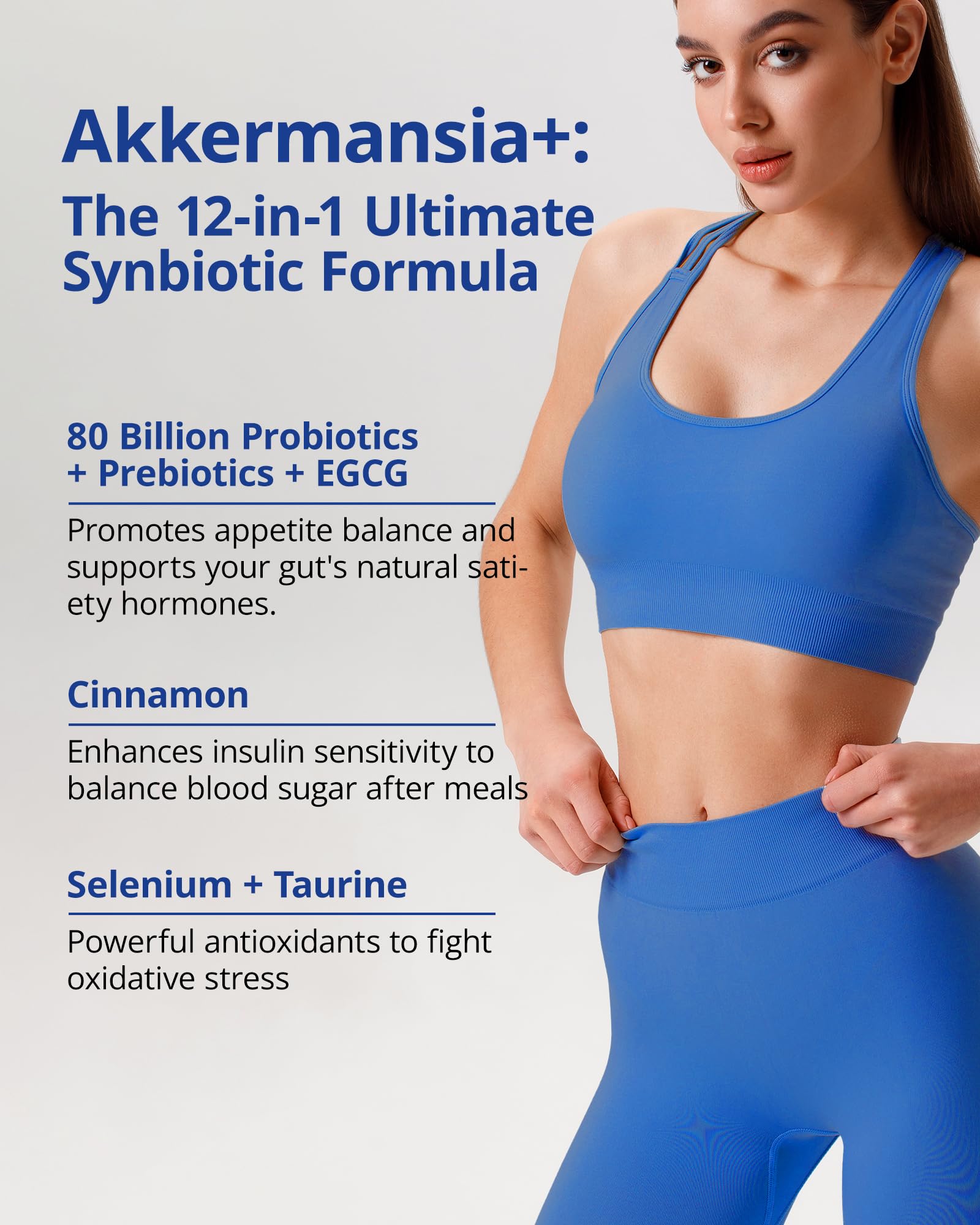 VIVI Youth Akkermansia Probiotic Supplement capsule close-up