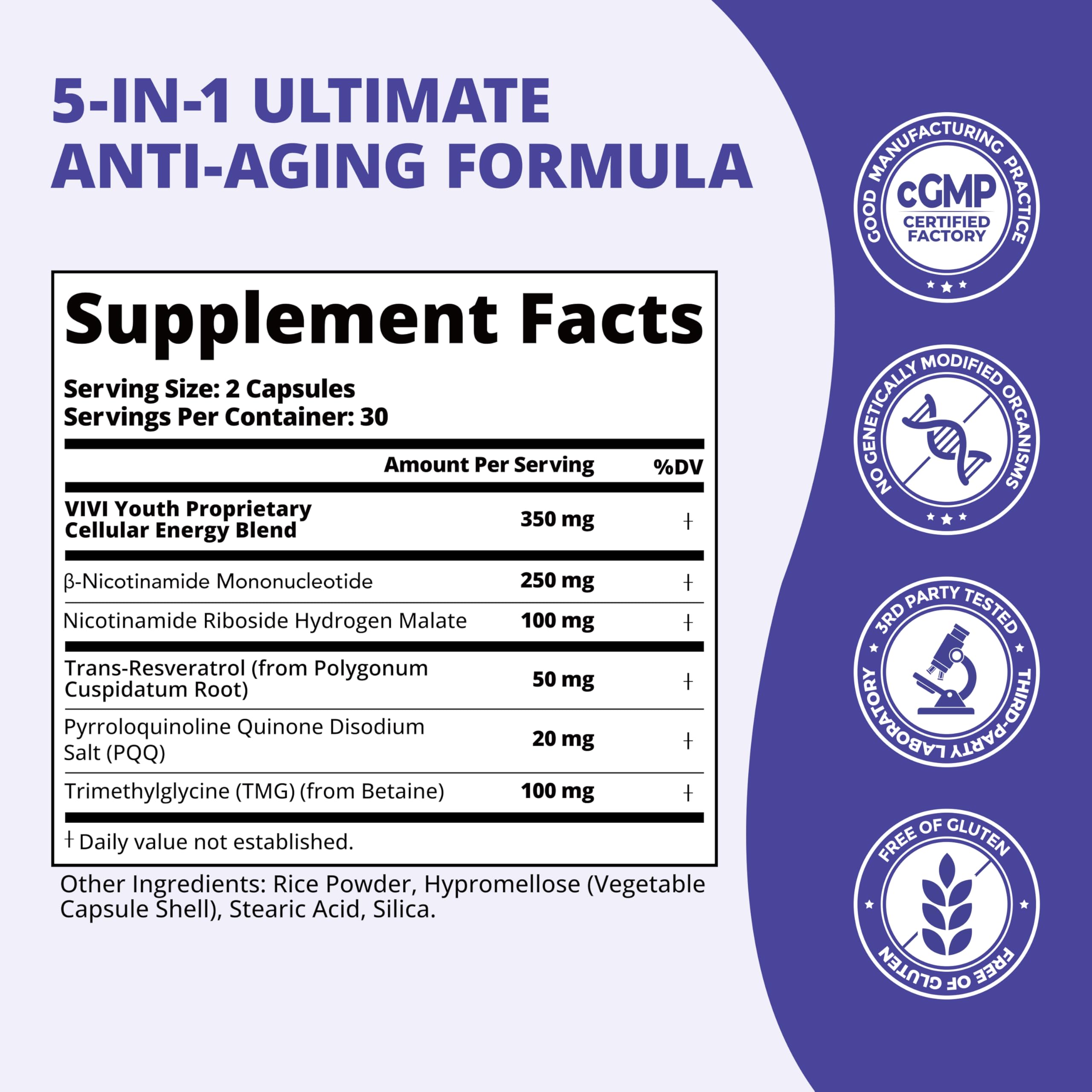 VIVI Youth Resveratrol Supplement lifestyle scene
