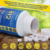 Vivid Health Nutrition B12 Sublingual fruit punch flavour