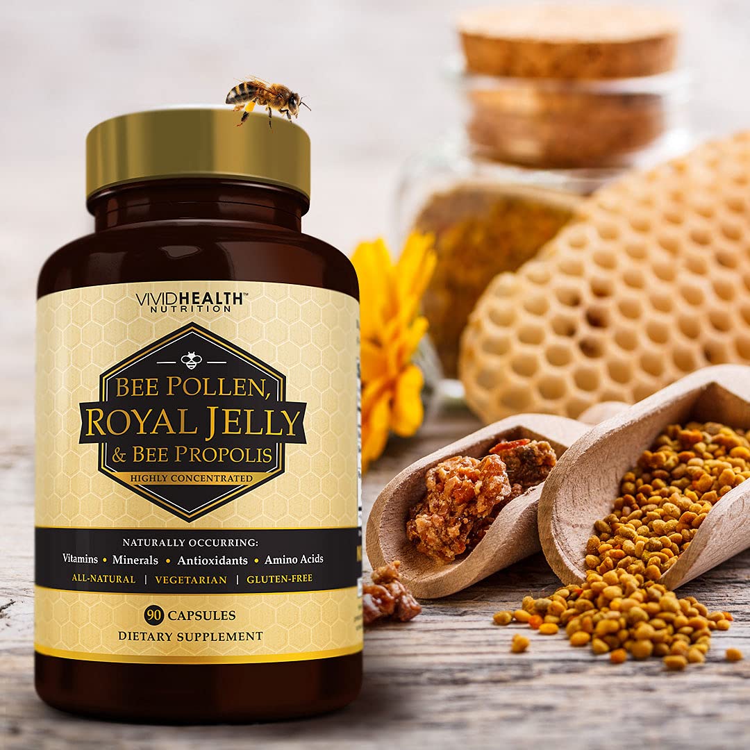 Vivid Health Nutrition Royal Jelly Supplement lifestyle scene