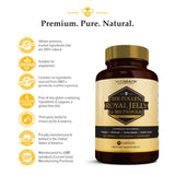 Vivid Health Nutrition Royal Jelly Supplement with bee pollen