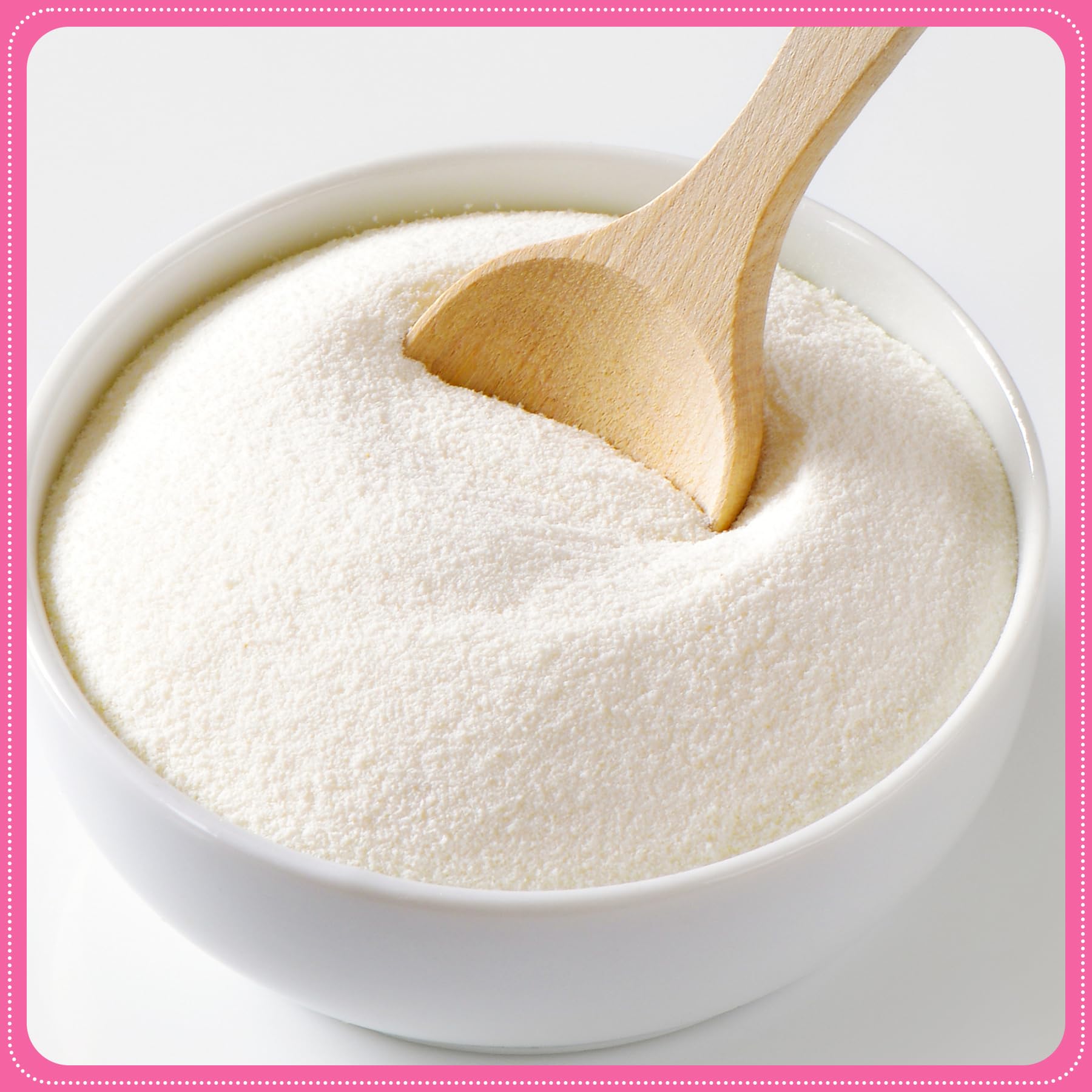 Vividye Calcium Lactate Powder 209g with baking ingredients
