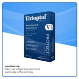 Vivioptal Vitamins Blended Vitamin & Mineral Supplement capsule close-up
