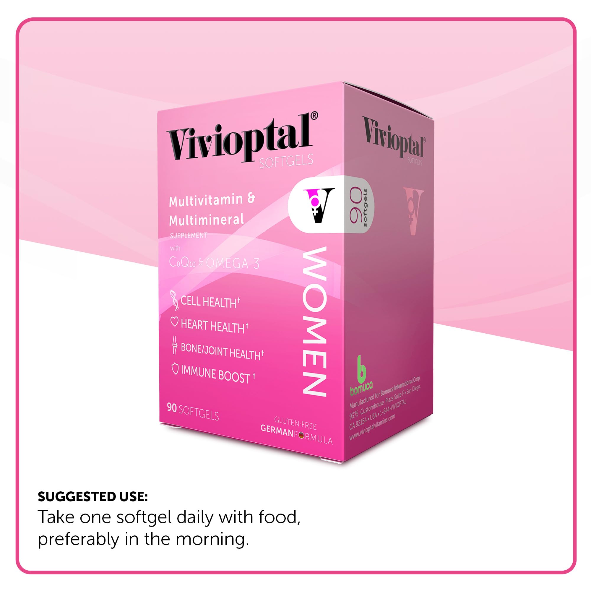 Vivioptal Women's Multivitamin packaging
