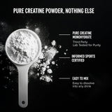 Vivo Life Creatine Monohydrate Powder 252g nutritional information