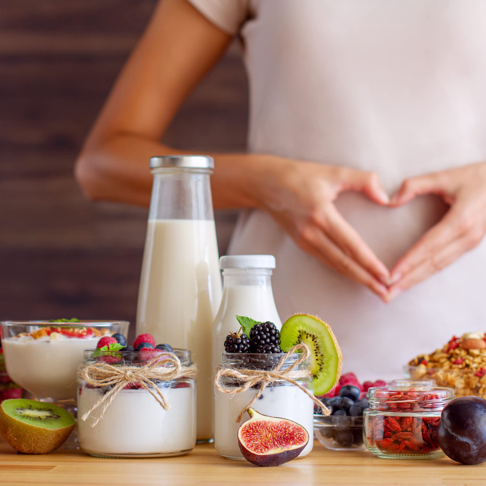 VIVO Probiotic Yogurt Starter with milk for yogurt making