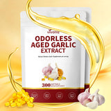 VivoNu Aged Garlic Extract Softgels front view